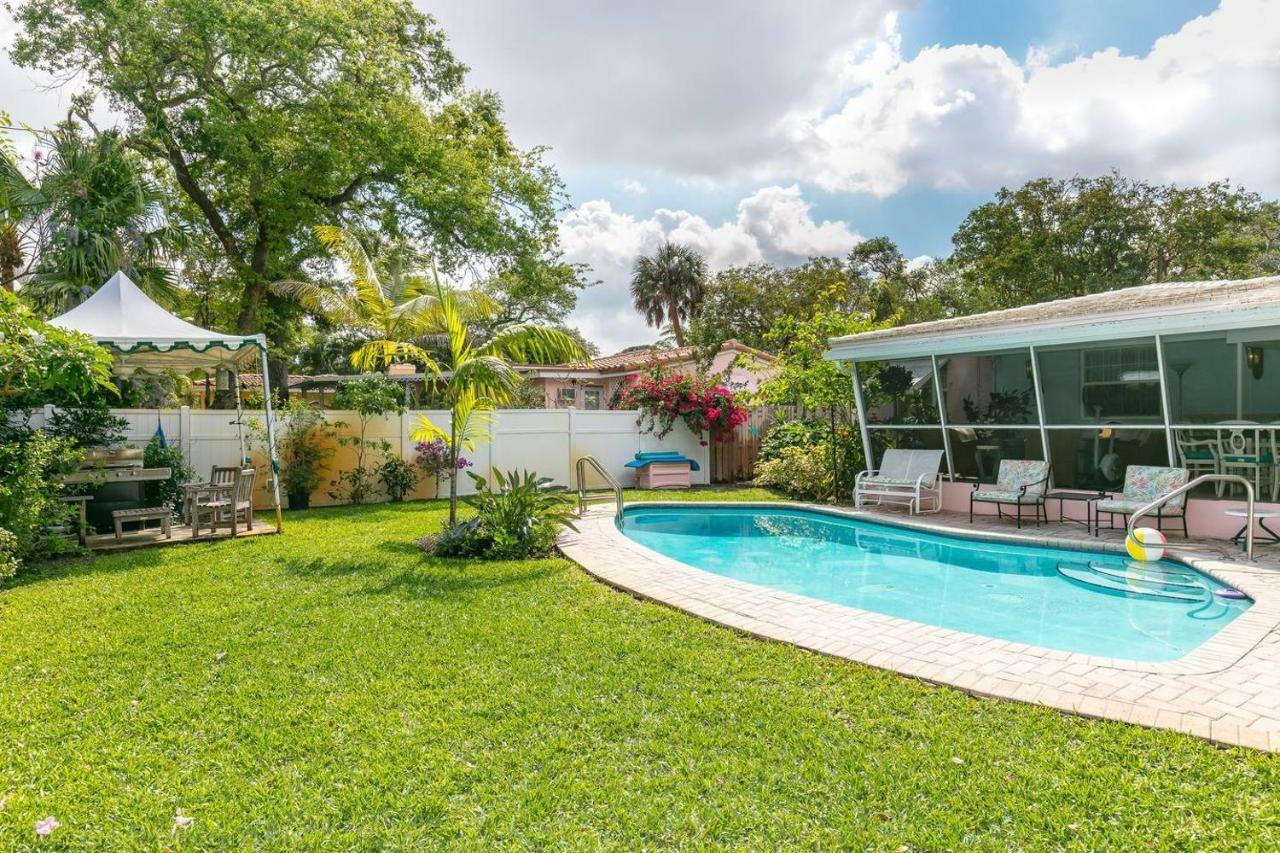 Villa Floral Oasis à Fort Lauderdale Extérieur photo