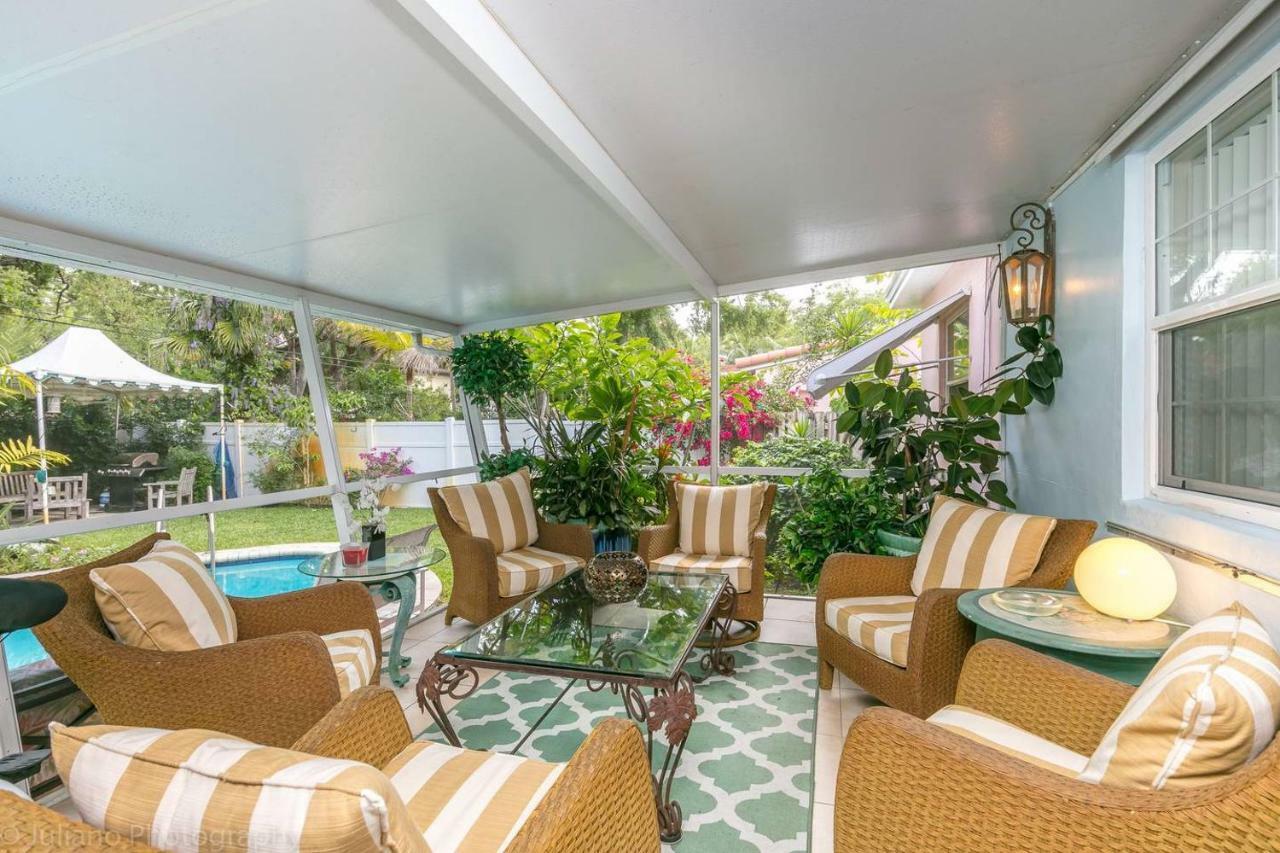Villa Floral Oasis à Fort Lauderdale Extérieur photo